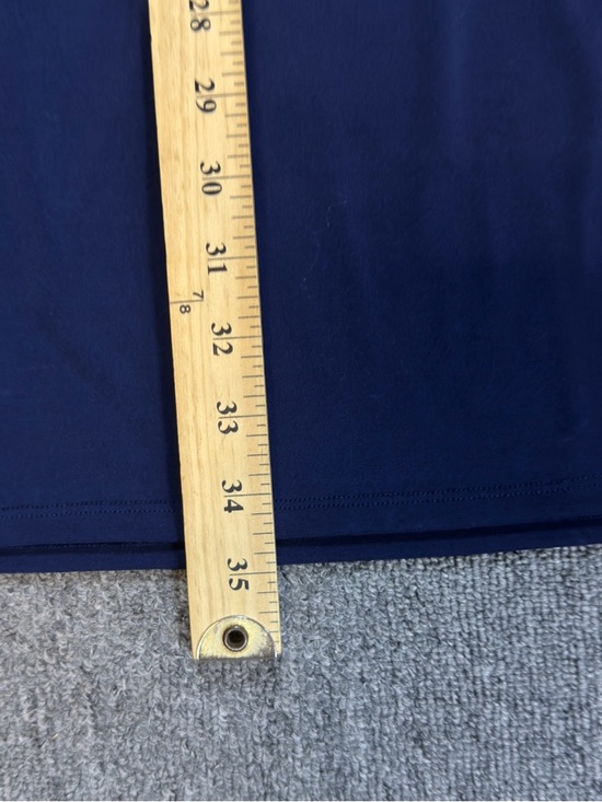 1. State Navy Midi Dress with Tie Waist Size Small Elegant Party Cocktail NEW - Picture 11 of 16